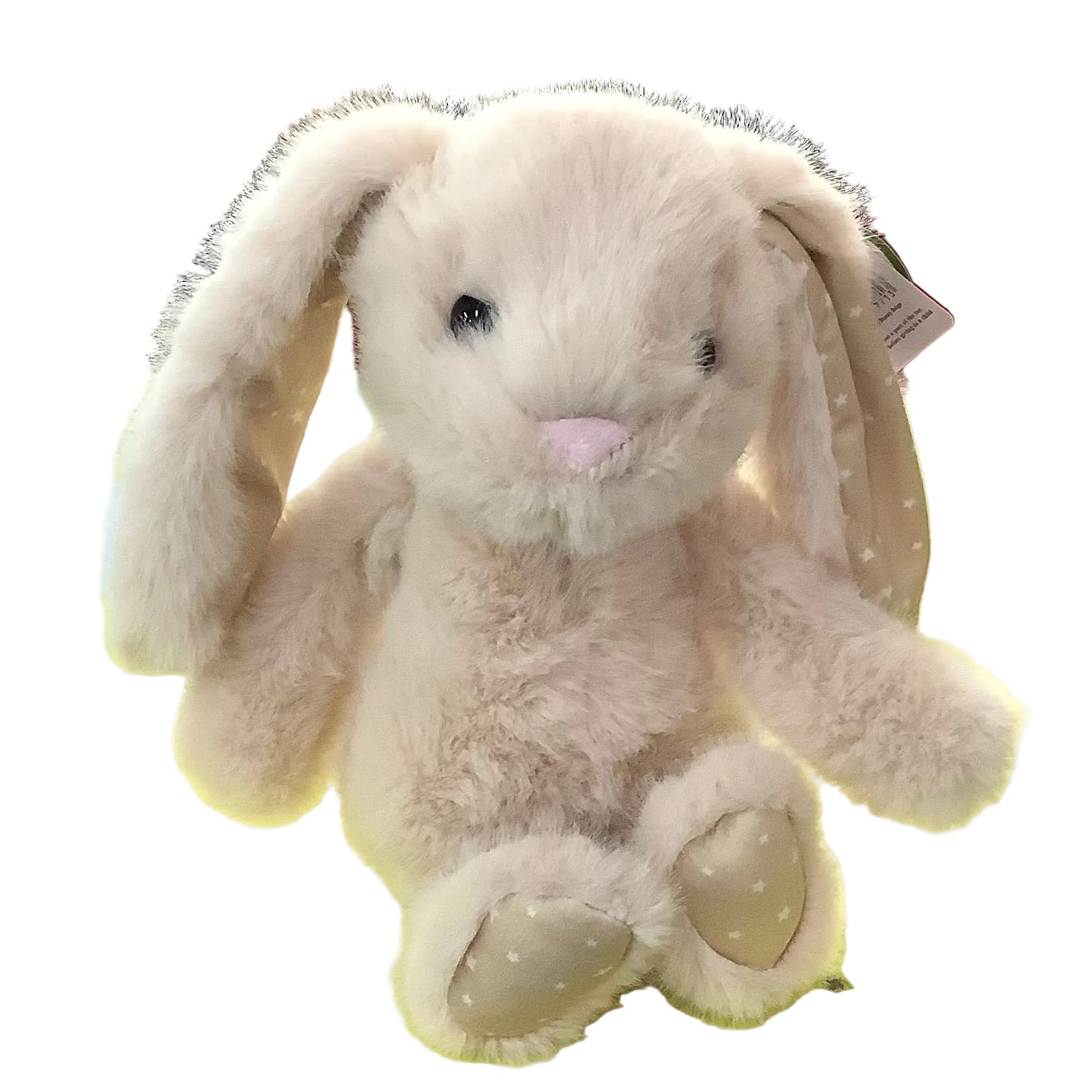 ELKA PLUSH BUNNY BINKY BEIGE 26CM