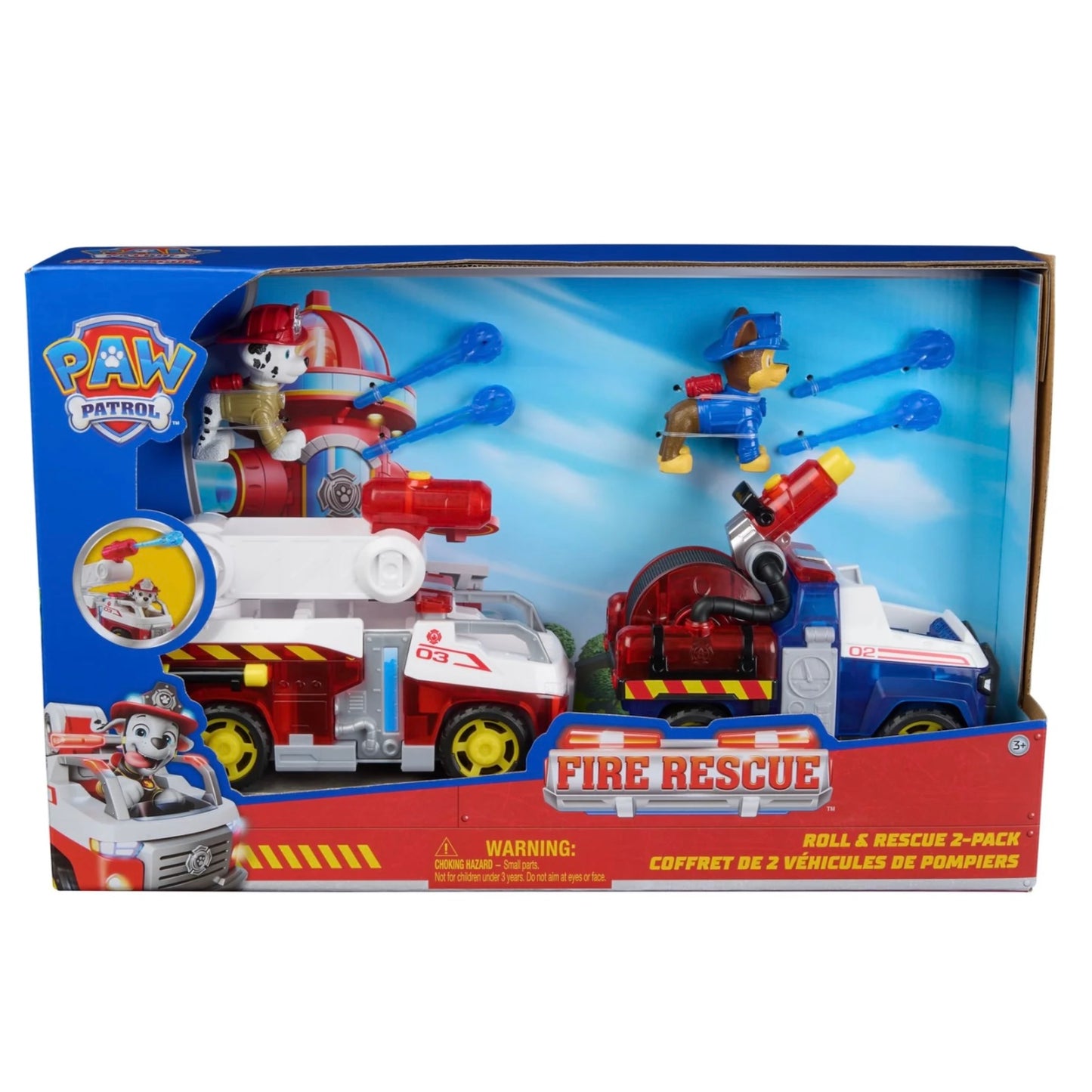 PAW PATROL FIRE RESCUE 2 PACK