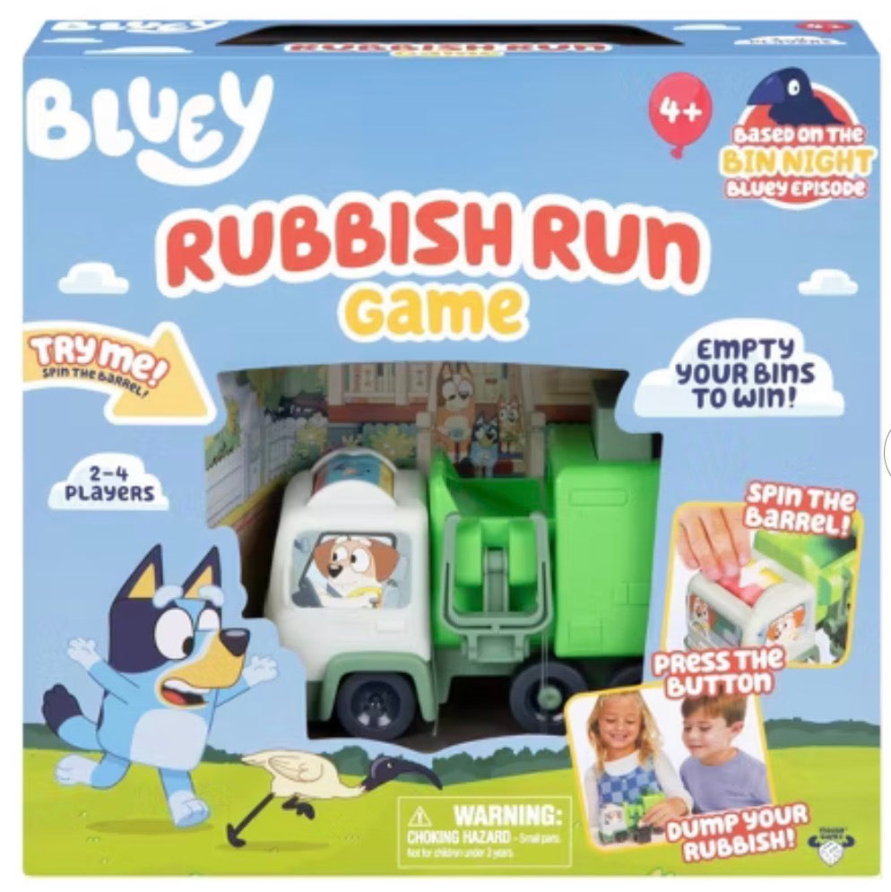 GAME BLUEY RUBBISH RUN