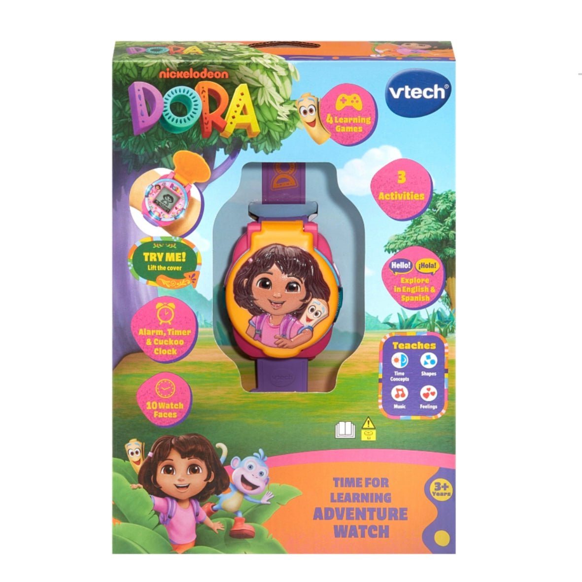 VTECH DORA TIME FOR LEARNING WATCH