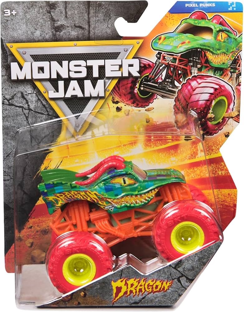 MONSTER JAM 1:64 DIECAST SINGLE AST