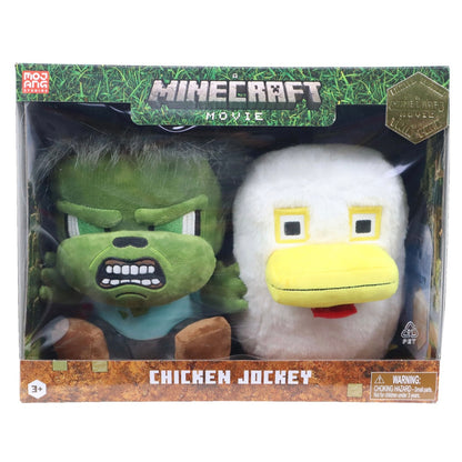 MINECRAFT MOVIE PLUSH CHICKEN JOCKEY PK
