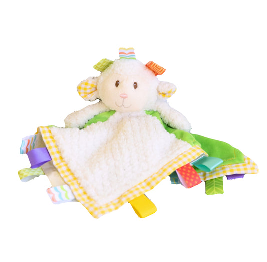 PLUSH MARY MEYER TAGGIES LAMB BLANKET