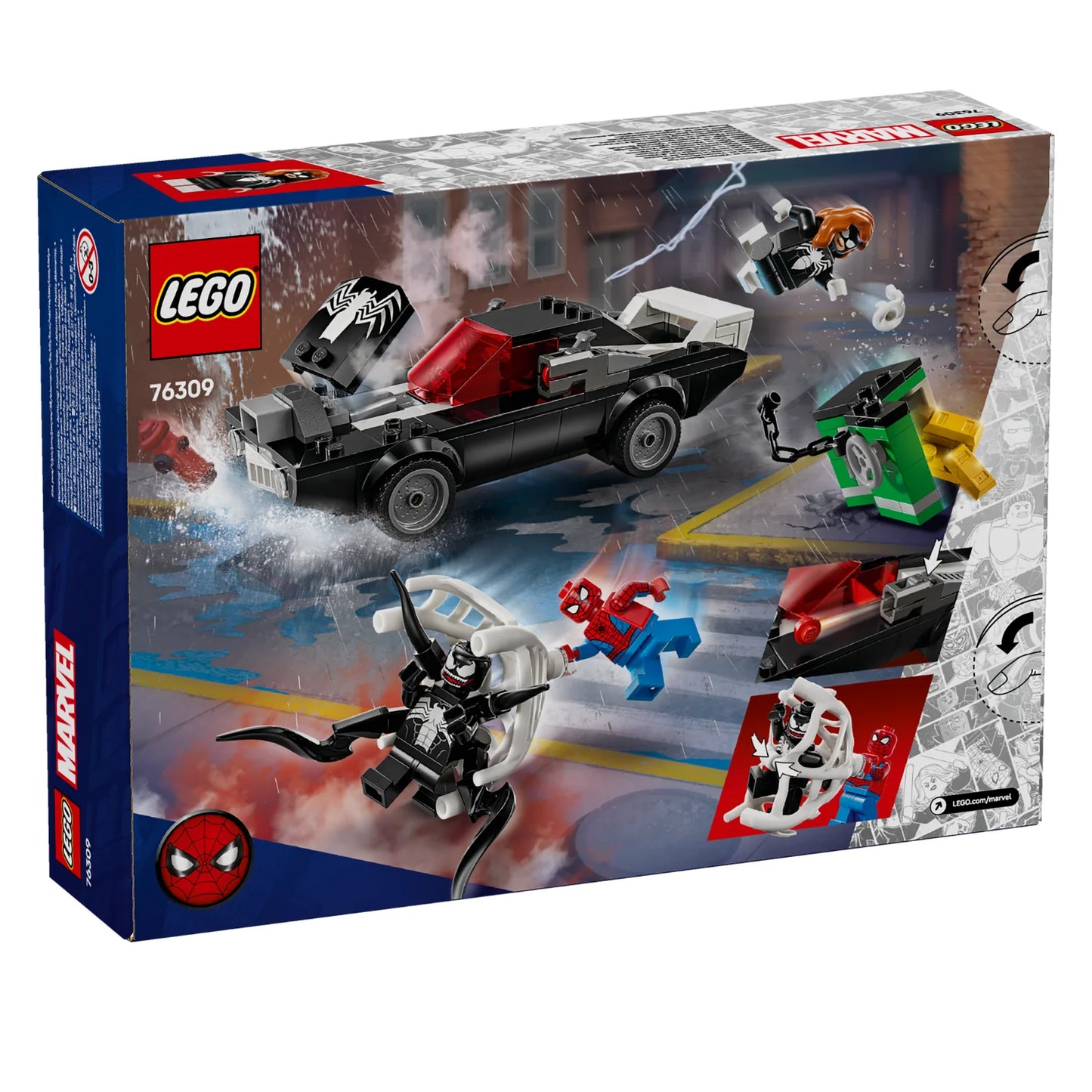 LEGO 76309 MARVEL SPIDERMAN V VENOM CAR