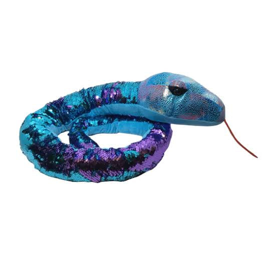 WILD REPUBLIC SNAKE SEQUIN TEAL/PURP