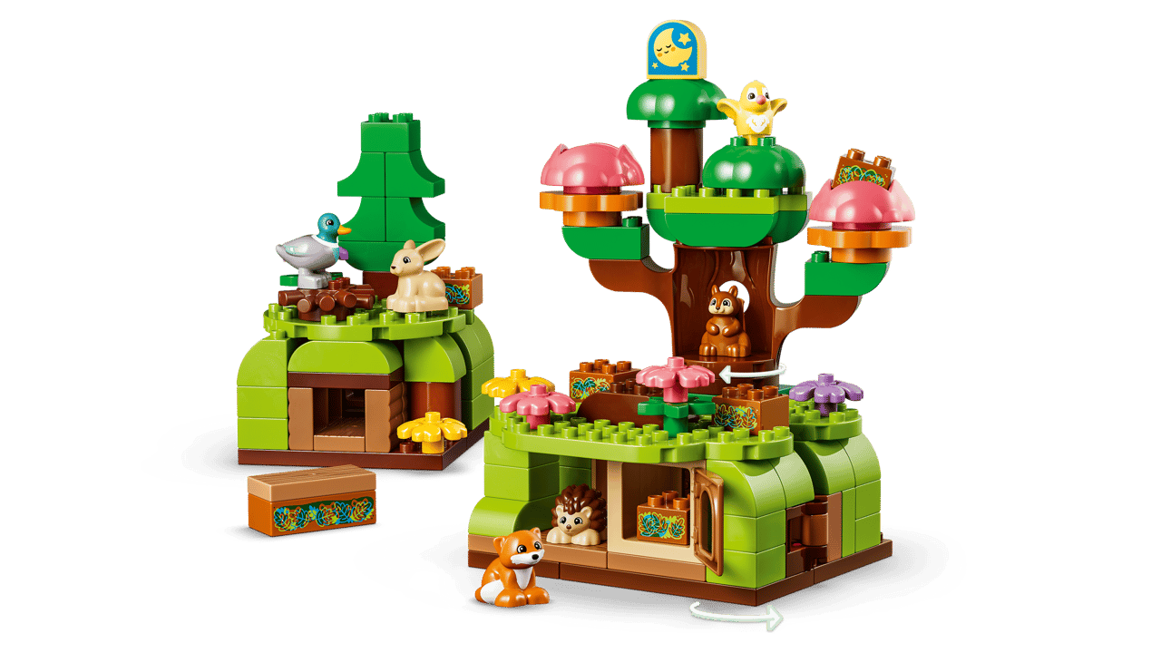 LEGO 10480 DUPLO FOREST W WILD ANIMALS