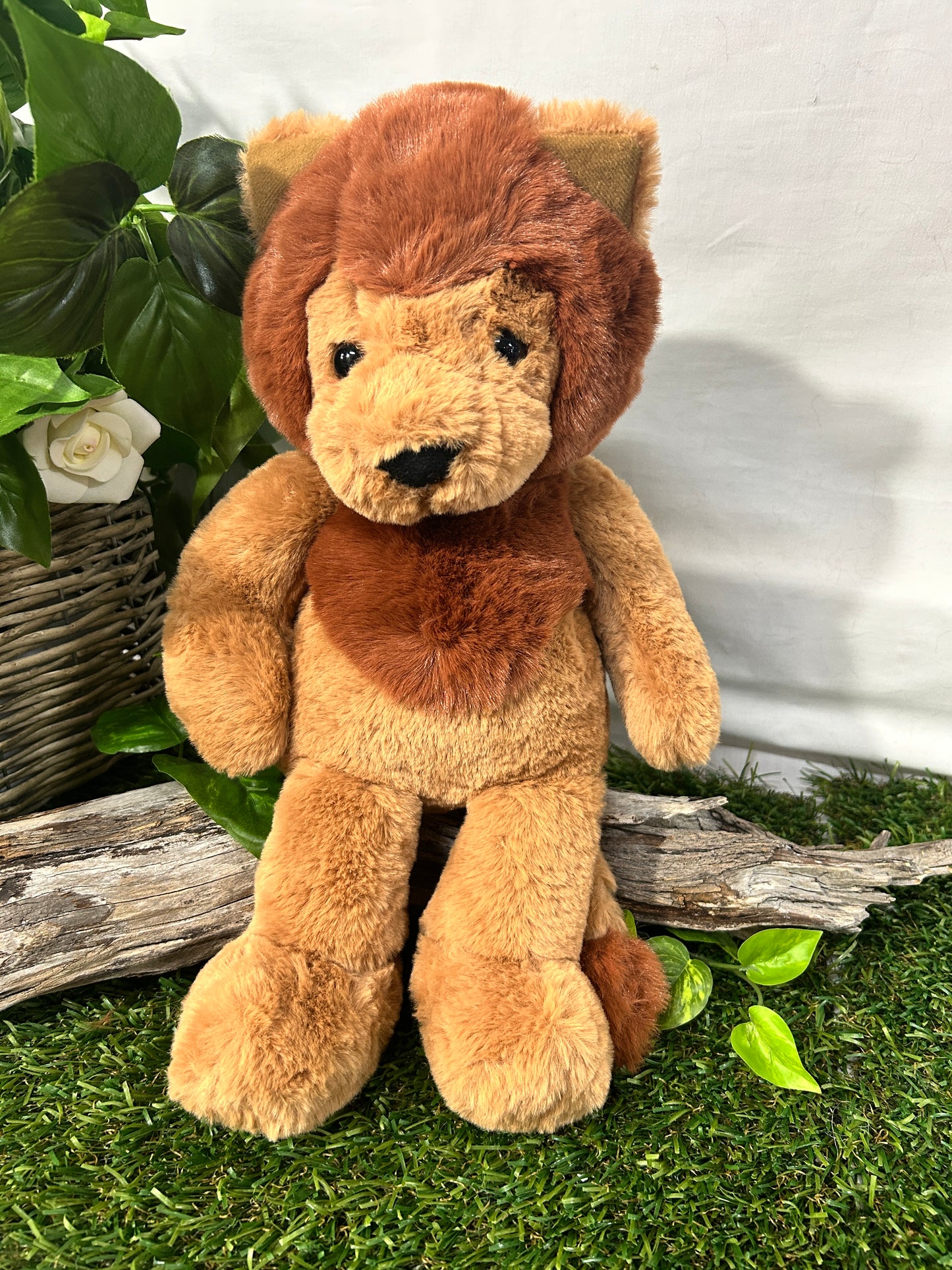 CB BEAR & ME LEO LION OATMEAL BROWN LGE