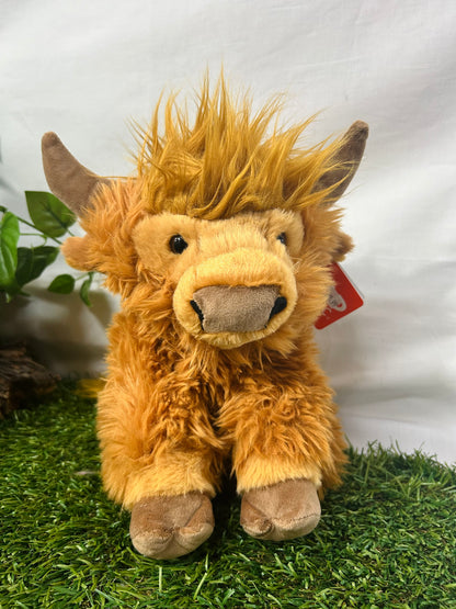 WILD PLUSH HIGHLAND COW