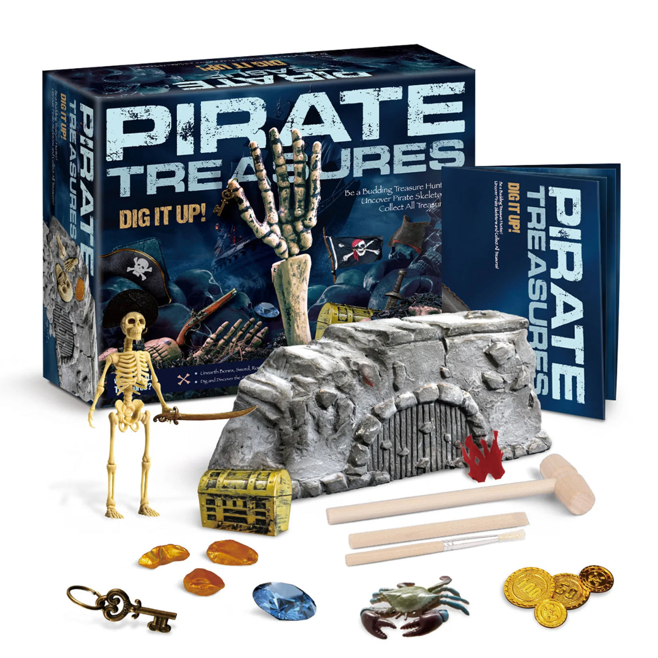 JOHNCO DIG KIT PIRATE TREASURES
