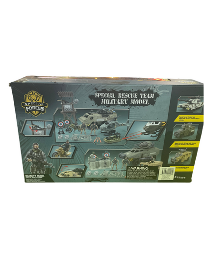 MILITARY FIGURES & VEHICLES PLAYSET MED