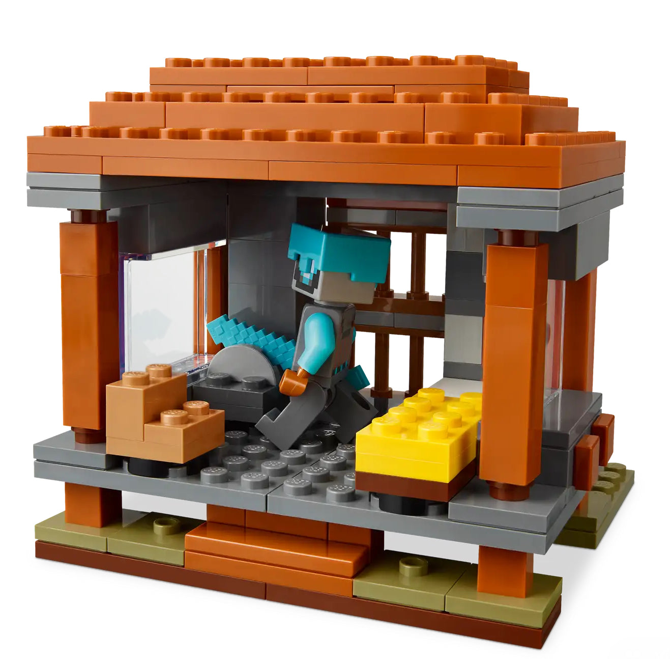 LEGO 21278 THE PILLAGER OUTPOST AND RAVA