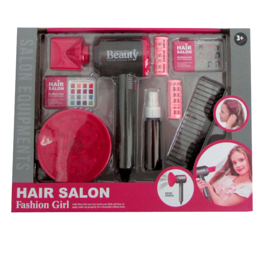 HAIR SALON FASHION SET W HAIR DRYER