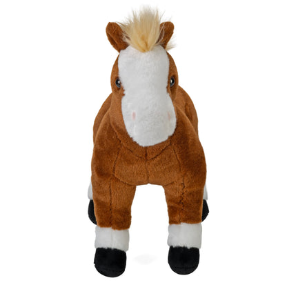 WILD PLUSH HORSE BROWN STANDING