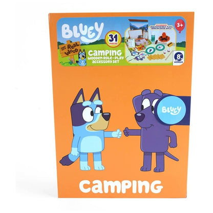 BLUEY ROLE PLAY BOOK CAMPING