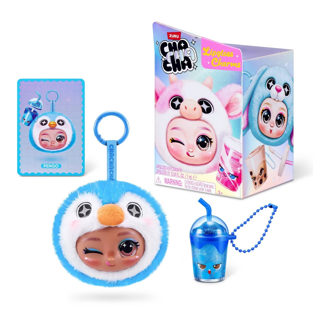 ZURU CHACHACHA LIP GLOSS CHARMS S1 AST