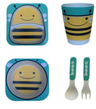 BAMBOO KIDS DINNER SET BEE