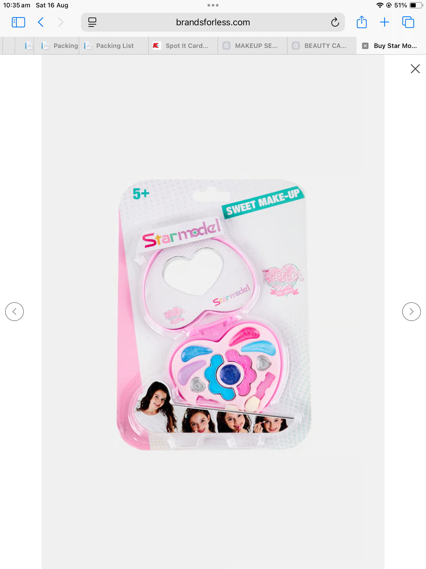 STARMODEL SWEET HEART MAKEUP