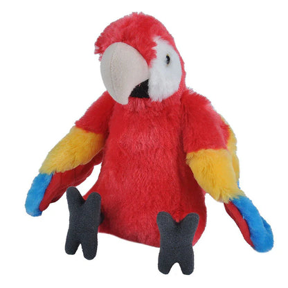 Wild Plush Macaw Scarlet