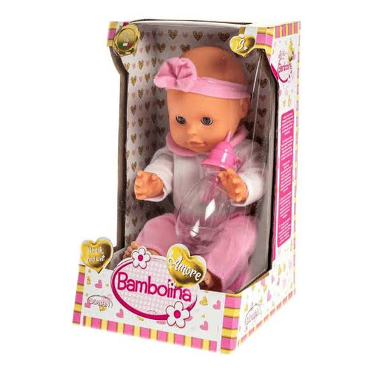 BAMBOLINA DOLL AMORE DRINKING W POTTY 33