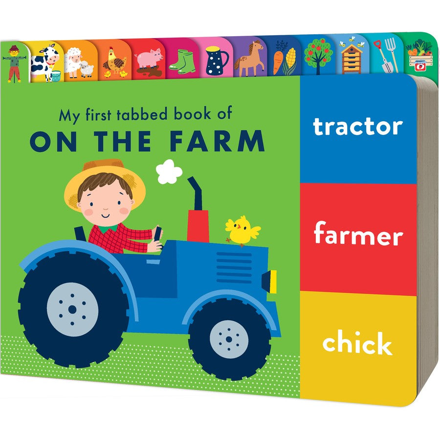 BOOK CHUNKY TABBED ON THE FARM BOARD