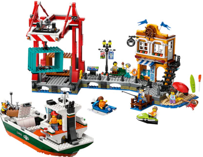 LEGO 60422 CITY SEASIDE HARBOR W CARGO