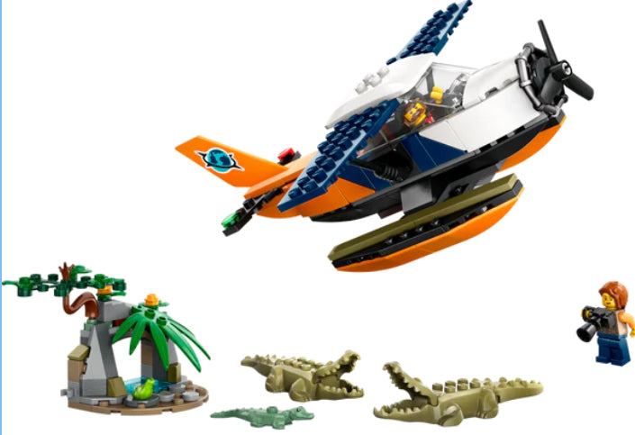 LEGO 60425 CITY JUNGLE EXPL WATER PLANE