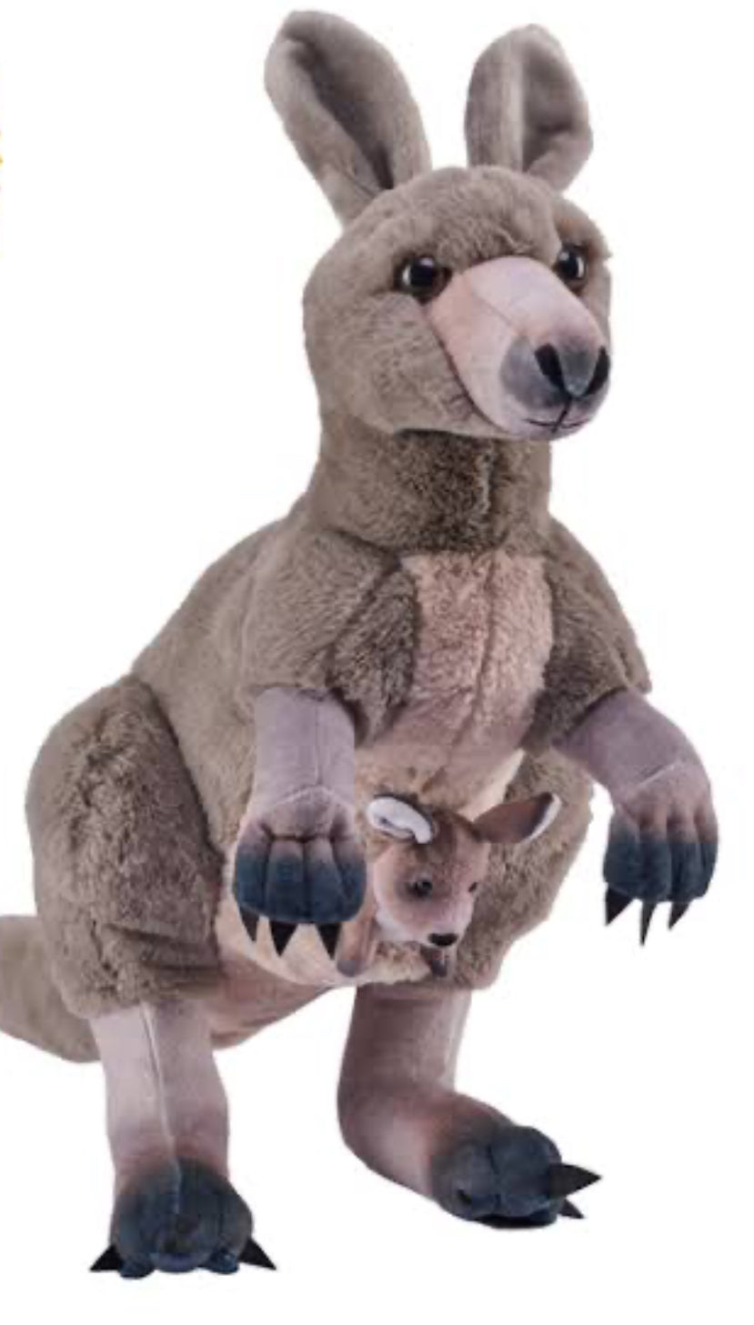 Wild Artist Plush Kangaroo