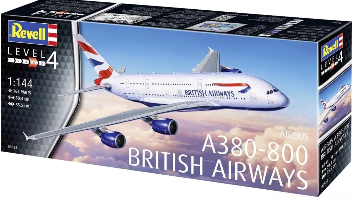 REVELL 1:144 A380-800 BRITISH AIRWAYS