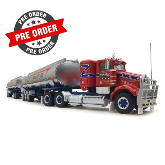 1:64 HIGHWAY TANKER ROAD TRAIN VERDON'S