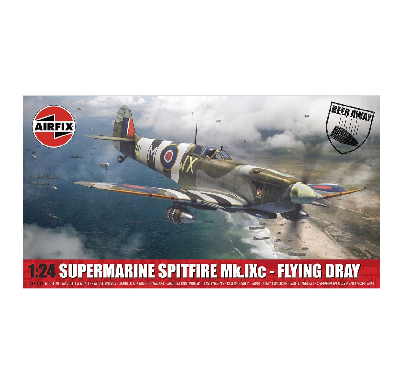 AIRFIX 1:24 SUPERMARINE SPITFIRE MK.IXC