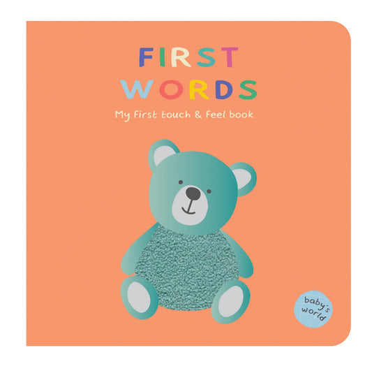 BOOK BABY'S FIRST WORDS TOUCH AND FEEL