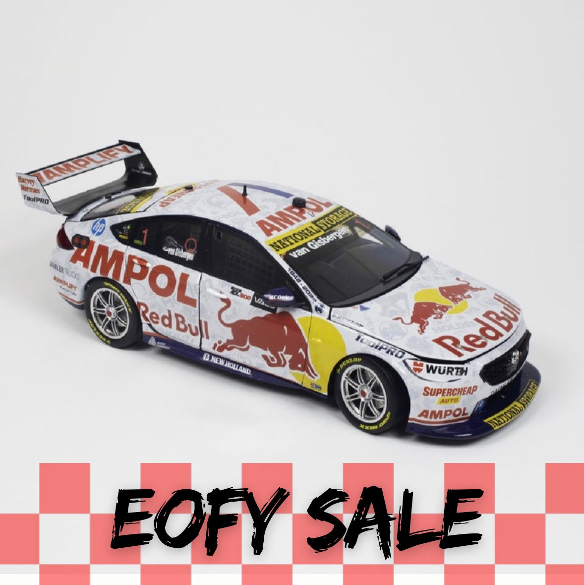 1:43 HOLDEN ZB RED BULL #1 ADEL WIN