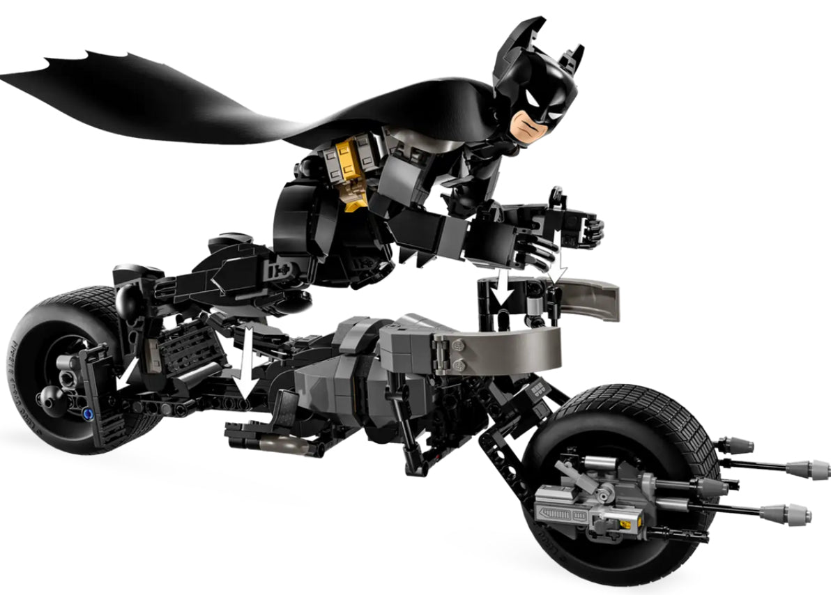 LEGO 76273 S/HERO BATMAN FIG AND BAT-POD