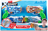 ZURU XSHOT FAST FILL SKINS NANO 4 PK