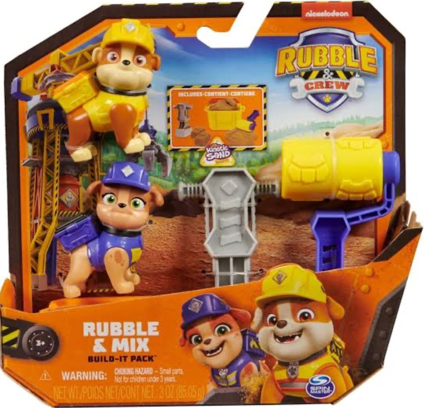 PAW PATROL RUBBLE & CREW 2 PK AST