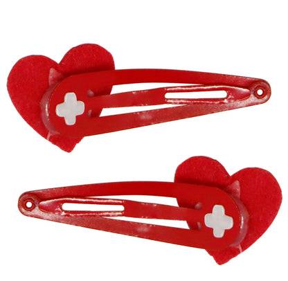 P/POP TWINKLING HEART SNAP HAIR CLIP