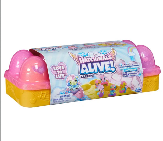 HATCHIMALS ALIVE FEATURE CARTON SPLASH