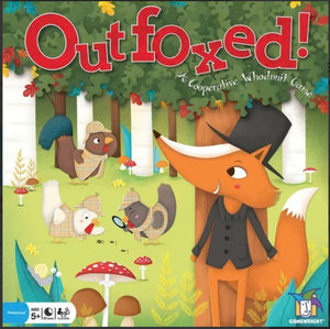 GAME OUTFOXED WHO DUN IT?