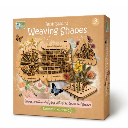 WOODEN WEAVING SHAPERS BUSH BLOOMS