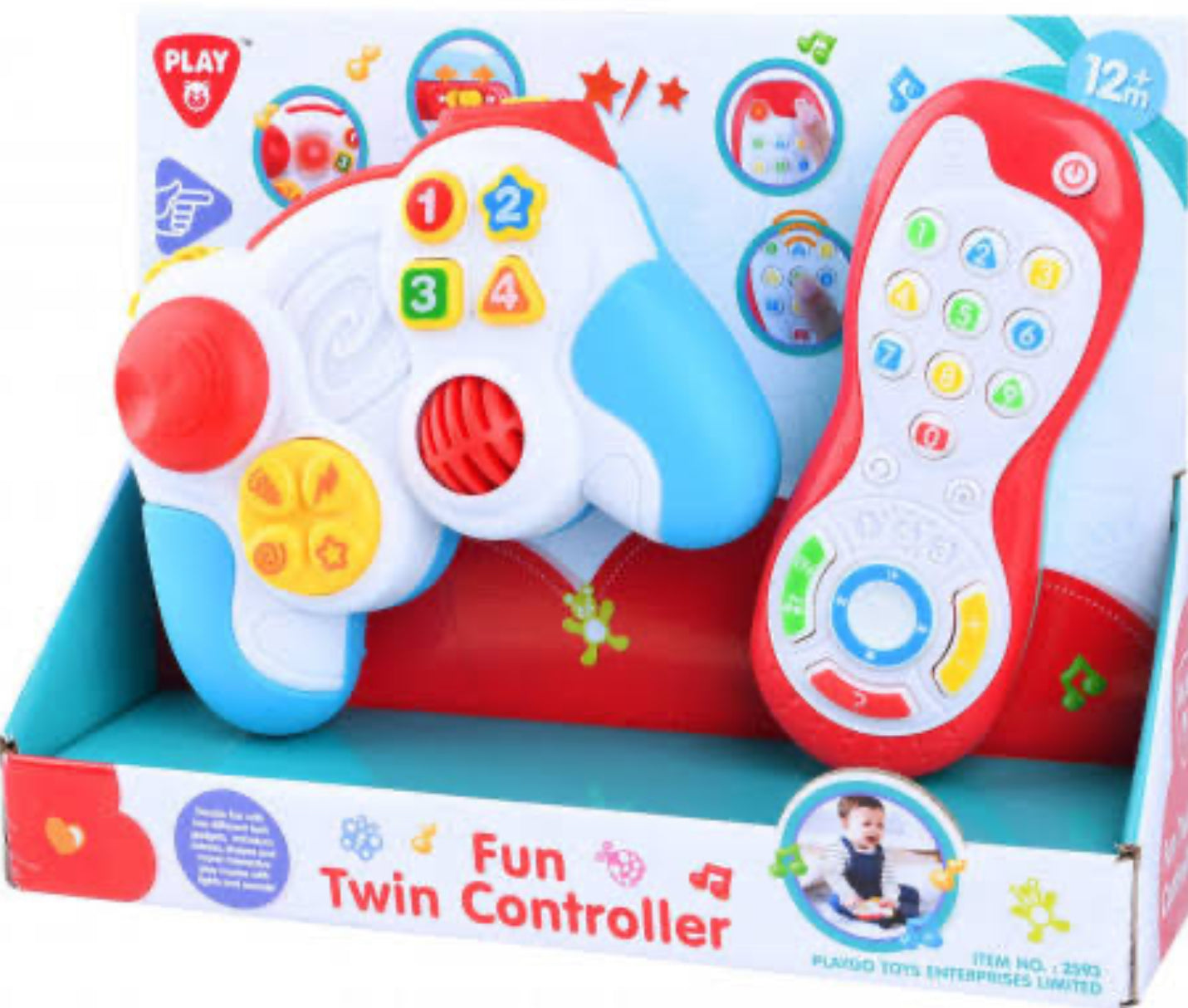 PLAYGO FUN TWIN CONTROLLER B/O