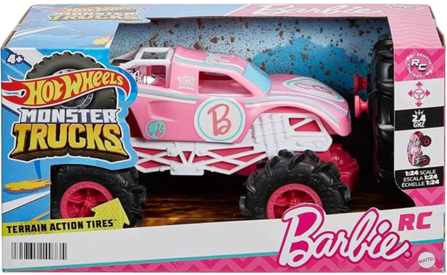 H/W MONSTER TRUCK R/C BARBIE