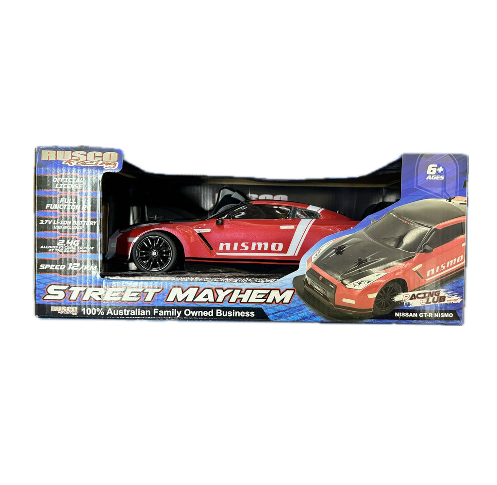 R/C RUSCO STREET MAYHEM RACE CARS AST