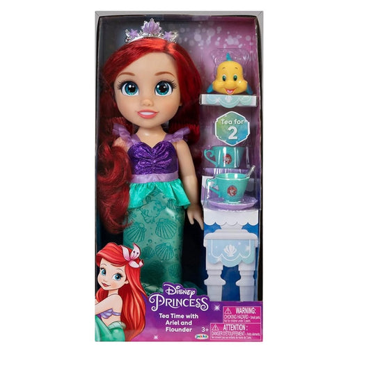 DISNEY PRINCESS TODDLER DOLL ARIEL TEA