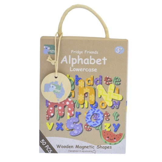 FRIDGE FRIENDS MAGNETIC ALPHABET LOWER