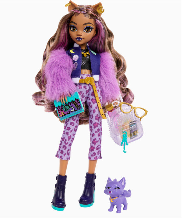 MONSTER HIGH CLAWDEEN WOLF DOLL