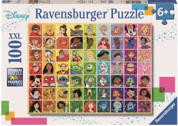 PUZZLE 100PC DISNEY MULTI CHARACTER