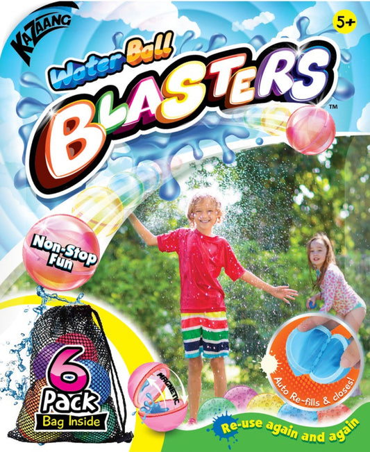 WATER BALL BLASTERS 6 PACK