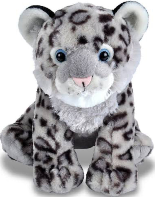 WILD PLUSH SNOW LEOPARD CUB