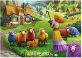 PUZZLE 1000PC HAPPY SHEEP YARN SHOP