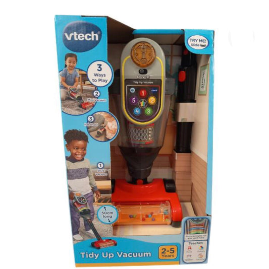 VTECH TIDY UP VACUUM RED